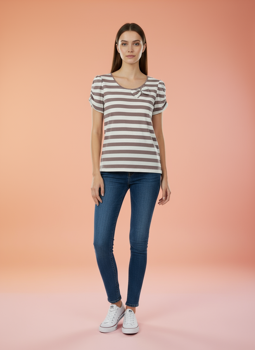 Short Sleeved   T,Shirt