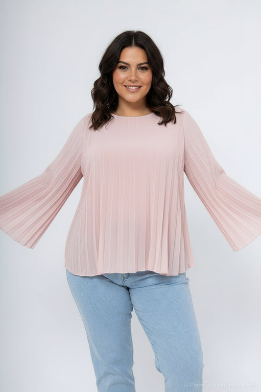 Pleated Blouse