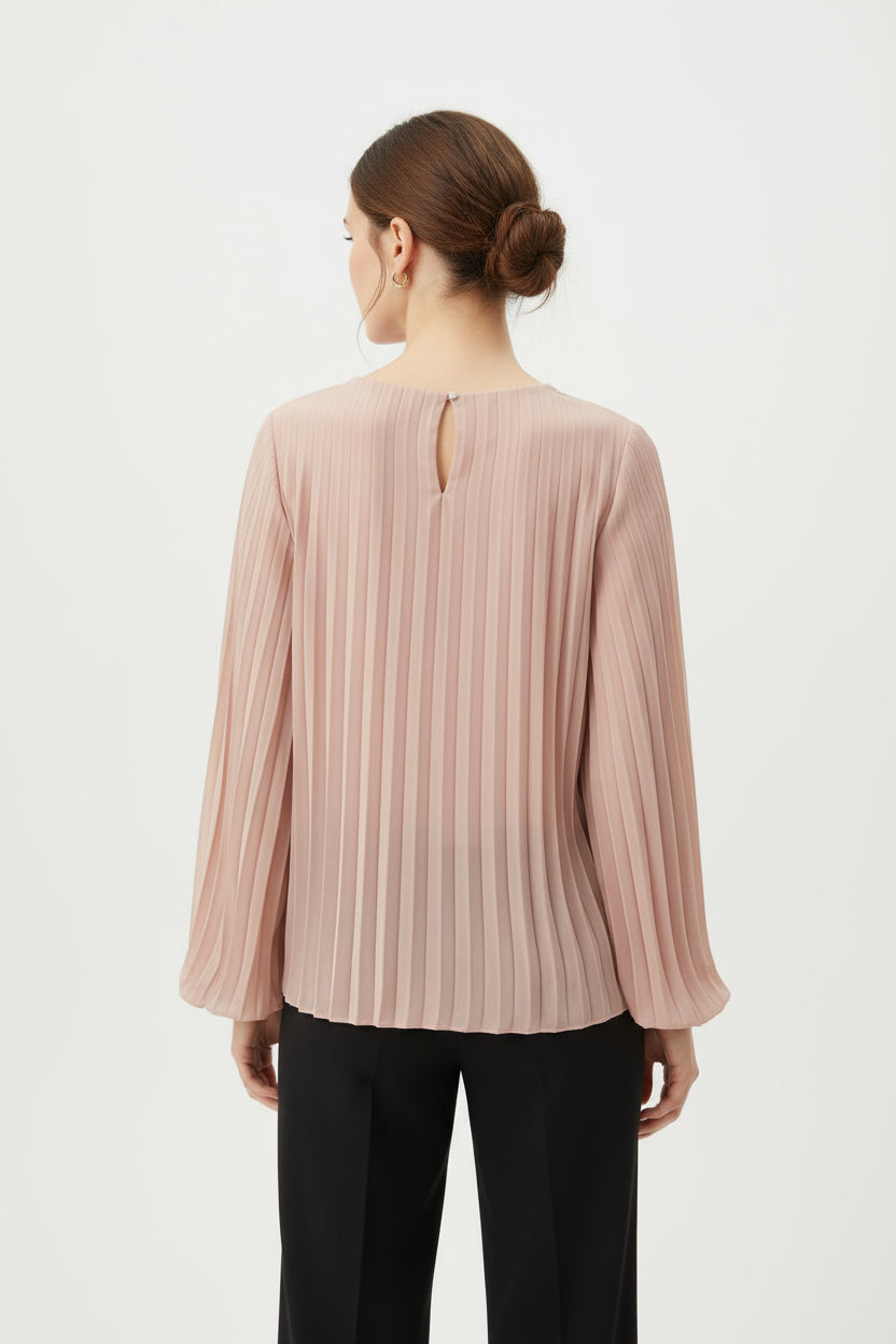 Pleated Blouse