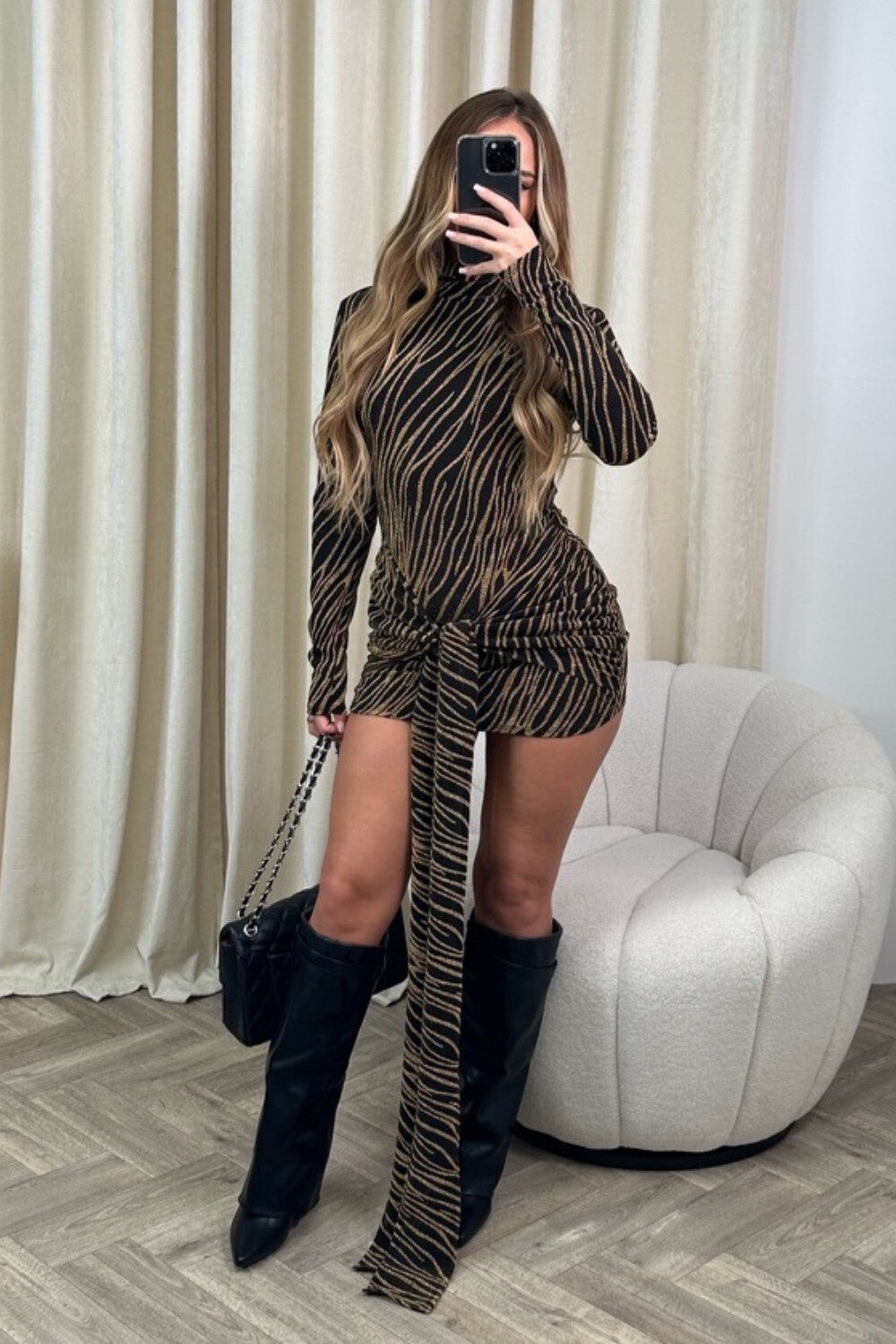Bodycon Sequined Dress