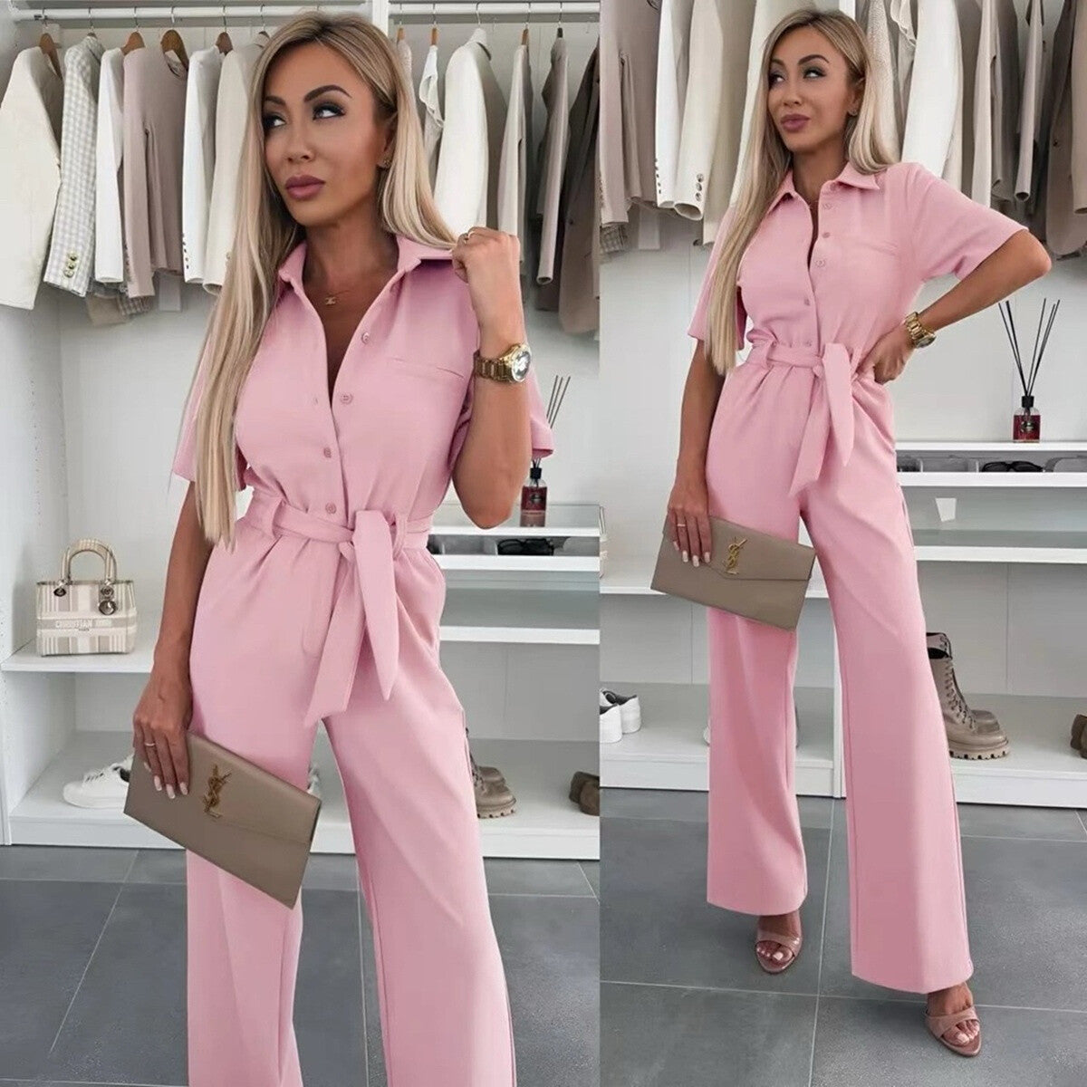 Belted Jumpsuit