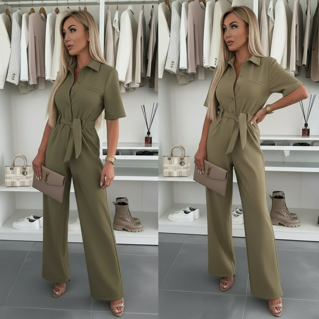 Belted Jumpsuit