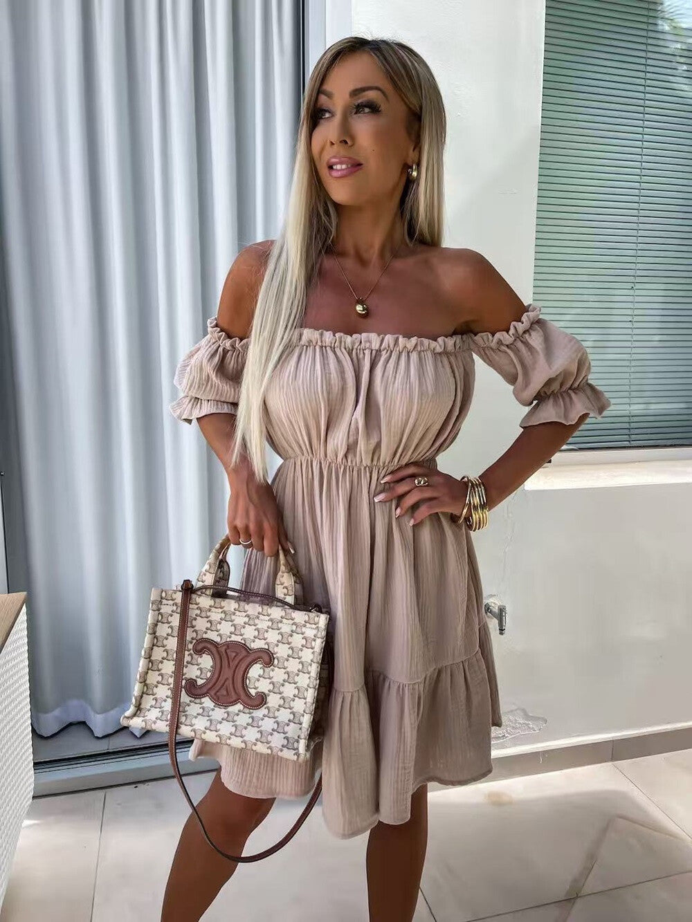 Gauze Dress