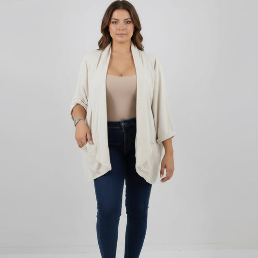Italian 3/4 sleeve lightweight Jacket